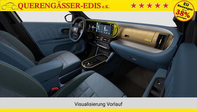 Fiat Grande Panda 368 Acqua Blau Metallic, Beispielbilder, ggf. teilweise mit Sonderausstattung