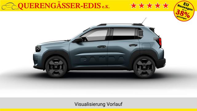 Fiat Grande Panda La Prima Lago Blau, Beispielbilder, ggf. teilweise mit Sonderausstattung