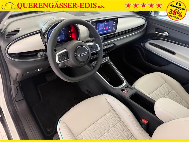 Fiat 600 La Prima Gelato Weiss Bicolore