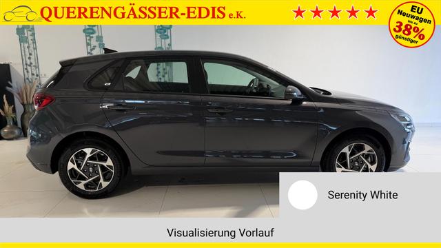 i30 Serenity White Vorlauf, Beispielbilder, ggf. teilweise mit Sonderausstattung