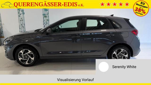 i30 Serenity White Vorlauf, Beispielbilder, ggf. teilweise mit Sonderausstattung