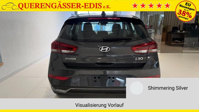 i30 Shimmering Silver Vorlauf, Beispielbilder, ggf. teilweise mit Sonderausstattung