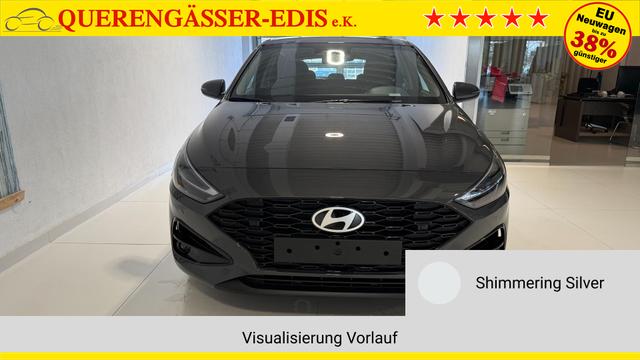 i30 Shimmering Silver Vorlauf, Beispielbilder, ggf. teilweise mit Sonderausstattung