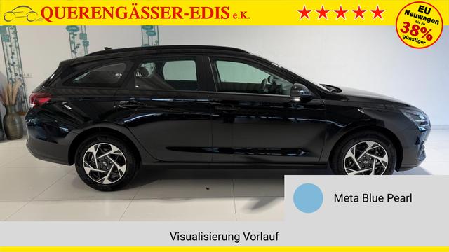 i30 Meta Blue Vorlauf, Beispielbilder, ggf. teilweise mit Sonderausstattung