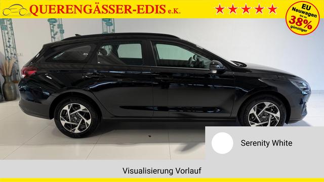 i30 Serenity White Vorlauf, Beispielbilder, ggf. teilweise mit Sonderausstattung