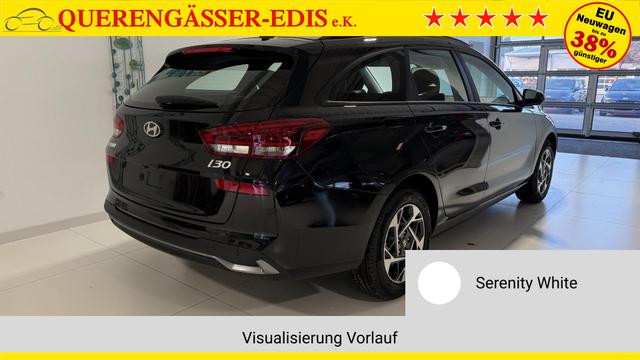 i30 Serenity White Vorlauf, Beispielbilder, ggf. teilweise mit Sonderausstattung