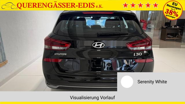 i30 Serenity White Vorlauf, Beispielbilder, ggf. teilweise mit Sonderausstattung