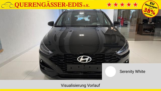 i30 Serenity White Vorlauf, Beispielbilder, ggf. teilweise mit Sonderausstattung