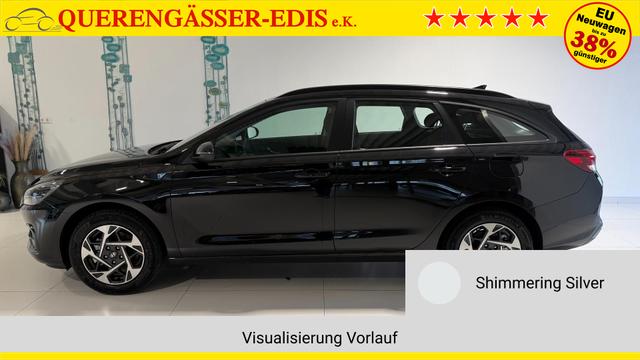 i30 Shimmering Silver Vorlauf, Beispielbilder, ggf. teilweise mit Sonderausstattung