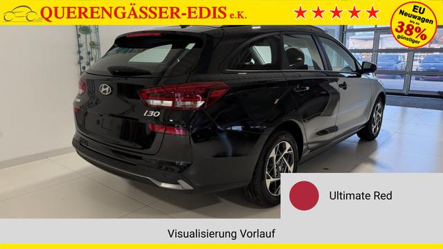 i30 Ultimate Red Vorlauf, Beispielbilder, ggf. teilweise mit Sonderausstattung