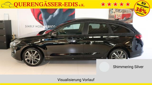 i30 Shimmering Silver Vorlauf, Beispielbilder, ggf. teilweise mit Sonderausstattung