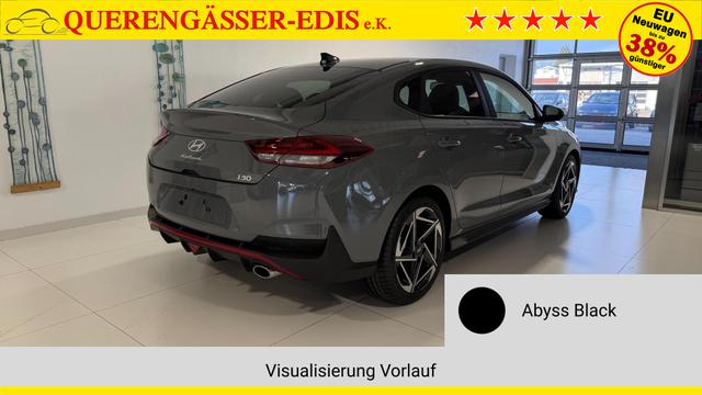 i30 Abyss Black Vorlauf, Beispielbilder, ggf. teilweise mit Sonderausstattung
