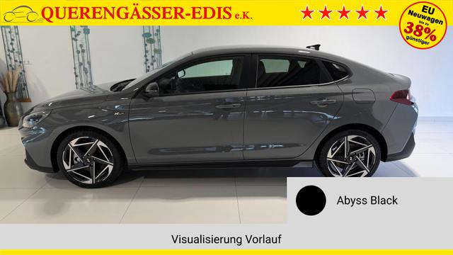 i30 Abyss Black Vorlauf, Beispielbilder, ggf. teilweise mit Sonderausstattung
