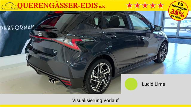i20 Lucid Lime, Beispielbilder, ggf. teilweise mit Sonderausstattung