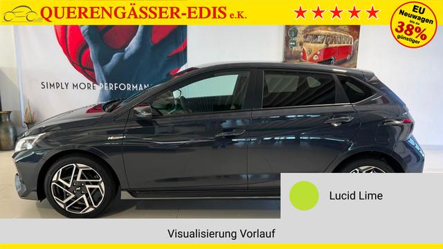 i20 Lucid Lime, Beispielbilder, ggf. teilweise mit Sonderausstattung