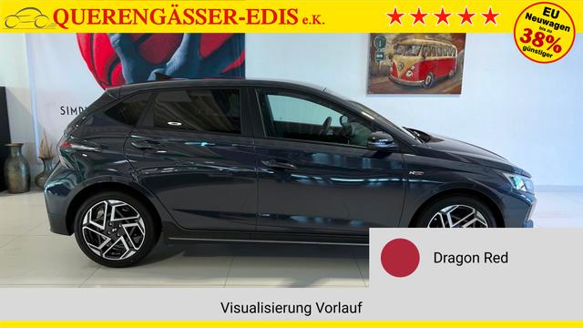 i20 Dragon Red Vorlauf, Beispielbilder, ggf. teilweise mit Sonderausstattung