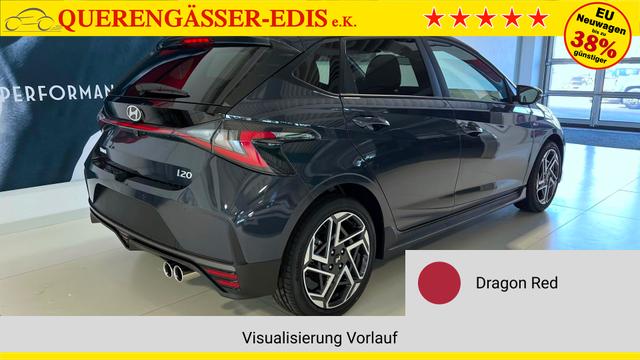 i20 Dragon Red Vorlauf, Beispielbilder, ggf. teilweise mit Sonderausstattung