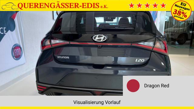i20 Dragon Red Vorlauf, Beispielbilder, ggf. teilweise mit Sonderausstattung