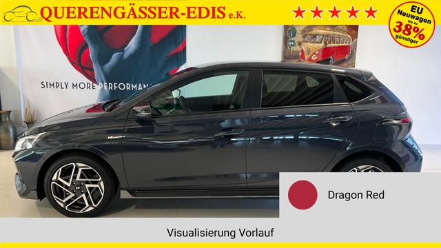 i20 Dragon Red Vorlauf, Beispielbilder, ggf. teilweise mit Sonderausstattung