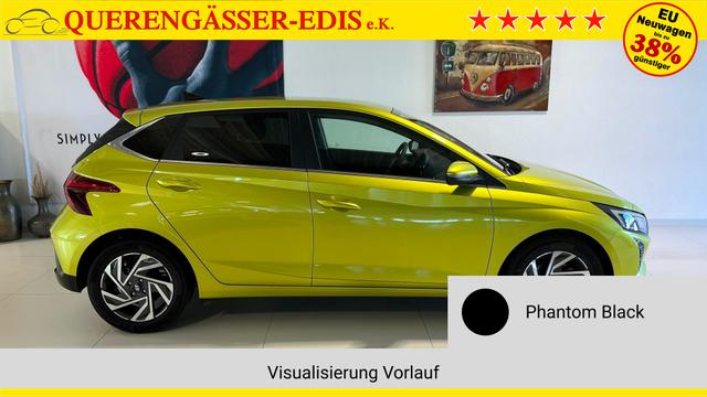 i20 Phantom Black Vorlauf, Beispielbilder, ggf. teilweise mit Sonderausstattung