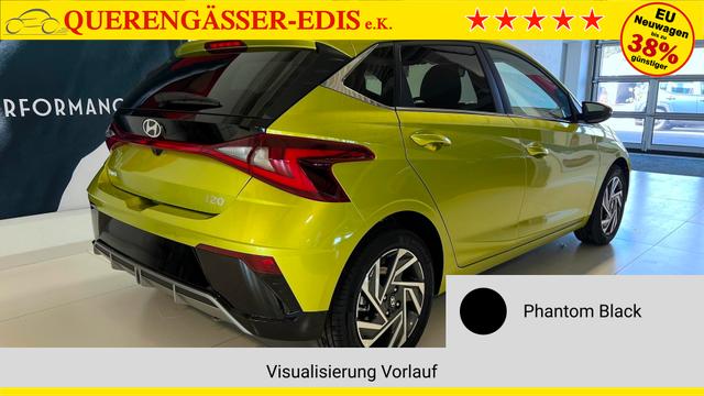 i20 Phantom Black Vorlauf, Beispielbilder, ggf. teilweise mit Sonderausstattung