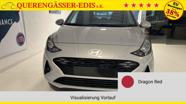 i10 Go Plus Dragon Red Vorlauf, Beispielbilder, ggf. teilweise mit Sonderausstattung