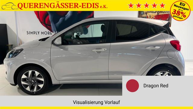 i10 Go Plus Dragon Red Vorlauf, Beispielbilder, ggf. teilweise mit Sonderausstattung