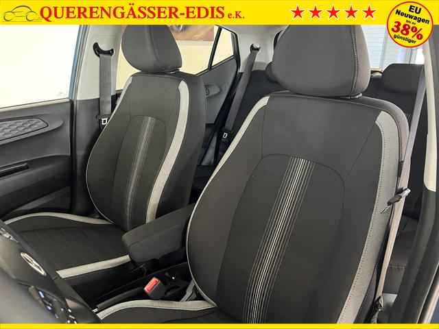 i10 GO Plus Vibrant Blue Vorlauf, Beispielbilder, ggf. teilweise mit Sonderausstattung