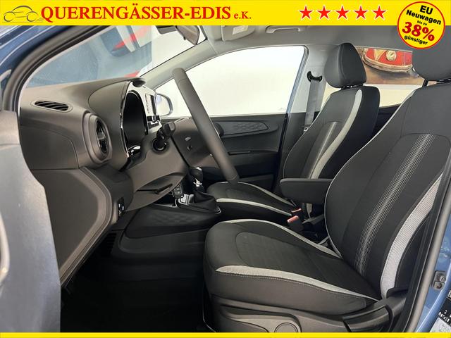 i10 GO Plus Vibrant Blue Vorlauf, Beispielbilder, ggf. teilweise mit Sonderausstattung