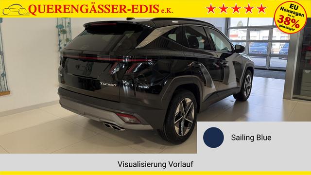 Tucson GO Plus Sailing Blue Vorlauf