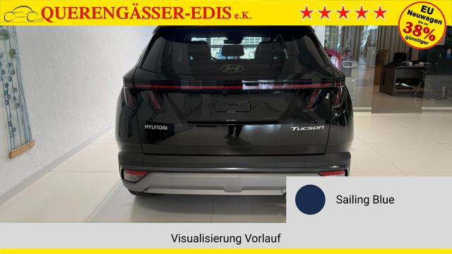 Tucson GO Plus Sailing Blue Vorlauf