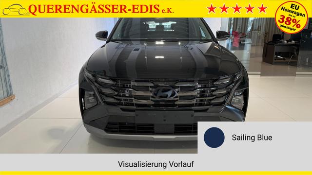 Tucson GO Plus Sailing Blue Vorlauf