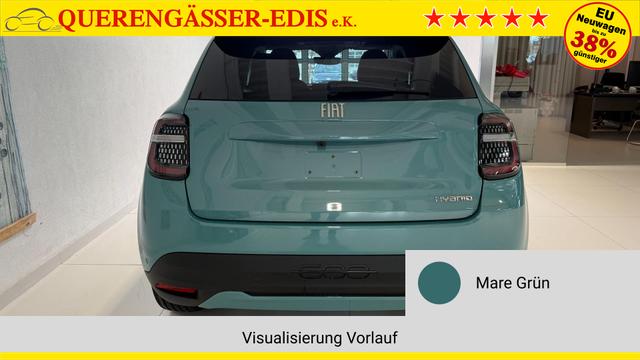 Fiat 600 Mare Gr&uuml;n, Beispielbilder, ggf. teilweise mit Sonderausstattung