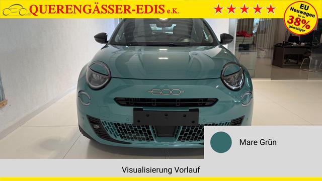 Fiat 600 Mare Gr&uuml;n, Beispielbilder, ggf. teilweise mit Sonderausstattung