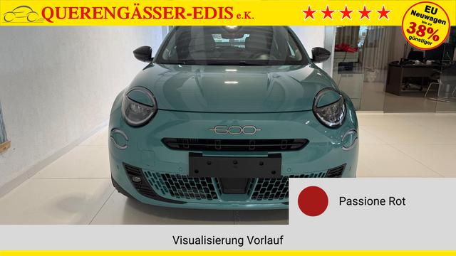 Fiat 600 Passione Rot, Beispielbilder, ggf. teilweise mit Sonderausstattung