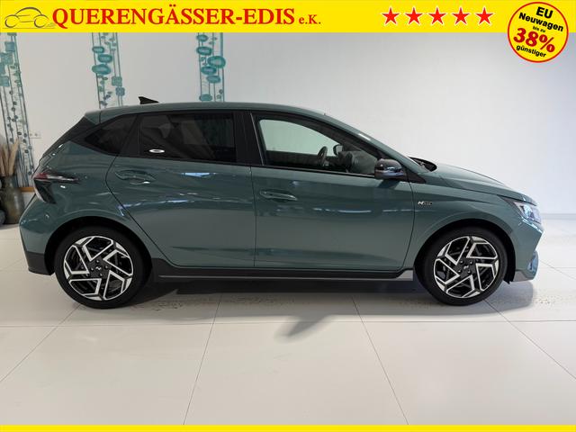 Hyundai i20 N Line Mangrove Green