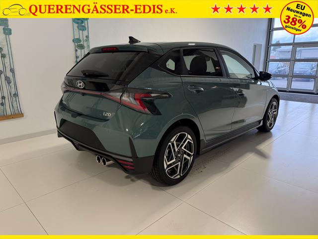 Hyundai i20 N Line Mangrove Green