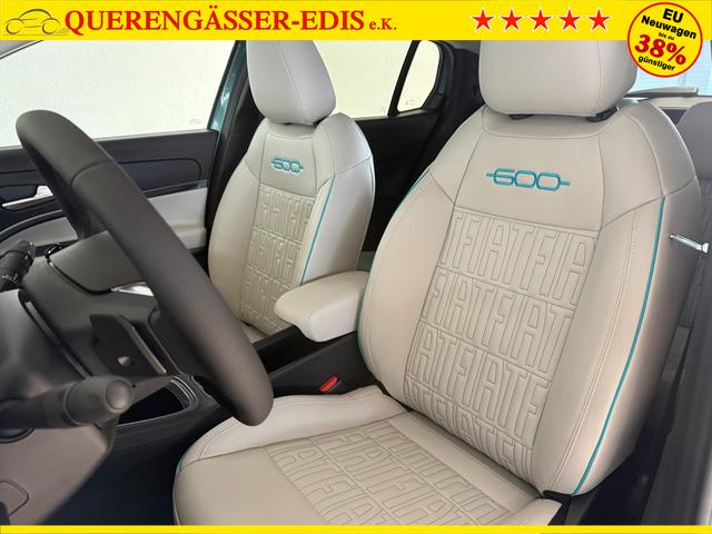 Fiat 600 La Prima Aqua Blau Bicolore