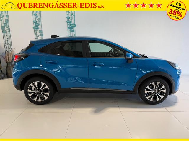 Ford Puma Titanium Digital Aqua Blau