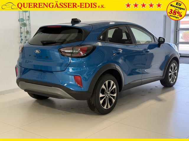 Ford Puma Titanium Digital Aqua Blau