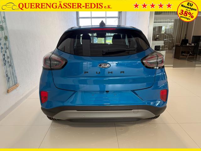 Ford Puma Titanium Digital Aqua Blau