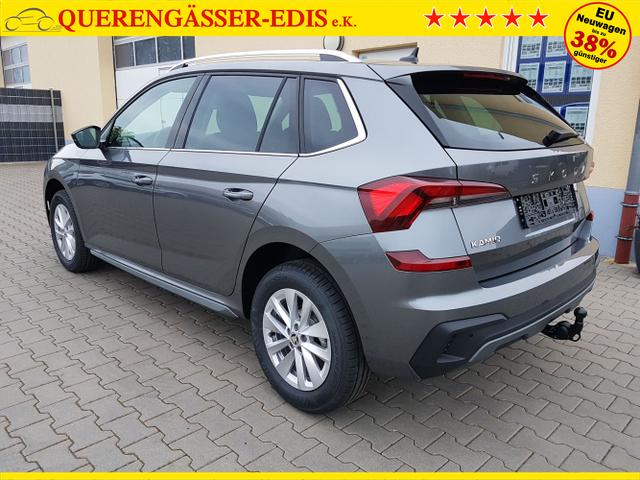 Skoda / Kamiq / Grau / Top Selection / AHK / Graphite Grau / Felge Cortadero silber , Beispielbilder, ggf. teilweise mit Sonderausstattung