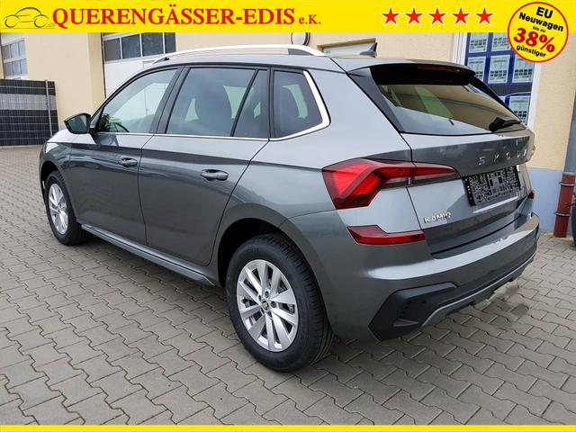 Skoda / Kamiq / Grau / Top Selection / Felge Cortadero silber / Graphite Grau , Beispielbilder, ggf. teilweise mit Sonderausstattung