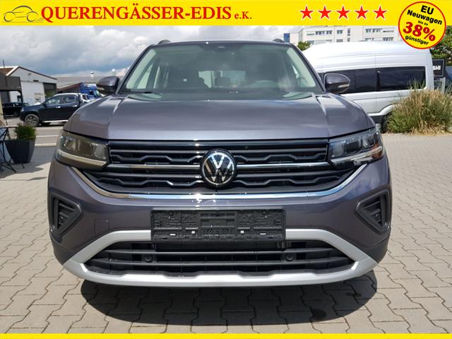 Volkswagen / T-Cross / Grau / People Limited / / Rauchgrau Metallic, AHK, Beispielbilder, ggf. teilweise mit Sonderausstattung