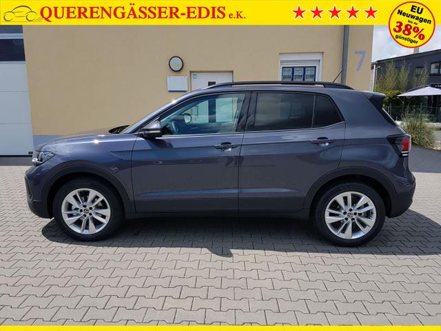 Volkswagen / T-Cross / Grau / People Limited / / Rauchgrau Metallic, AHK, Beispielbilder, ggf. teilweise mit Sonderausstattung