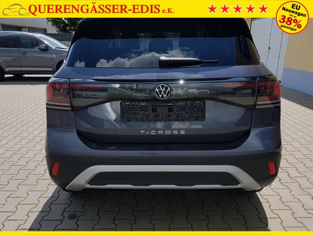Volkswagen / T-Cross / Grau / People Limited / / Rauchgrau Metallic, AHK, Beispielbilder, ggf. teilweise mit Sonderausstattung