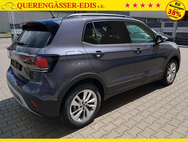Volkswagen / T-Cross / Grau / People Limited / / Rauchgrau Metallic, AHK, Beispielbilder, ggf. teilweise mit Sonderausstattung