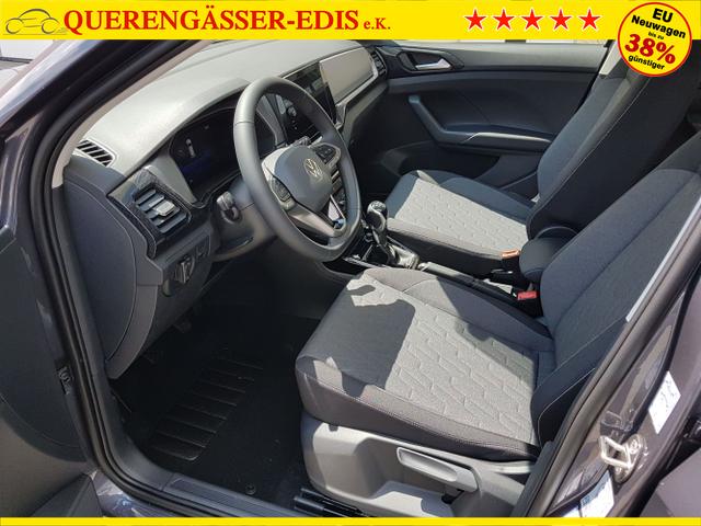 Volkswagen / T-Cross / Grau / People Limited / / Rauchgrau Metallic, AHK, Beispielbilder, ggf. teilweise mit Sonderausstattung