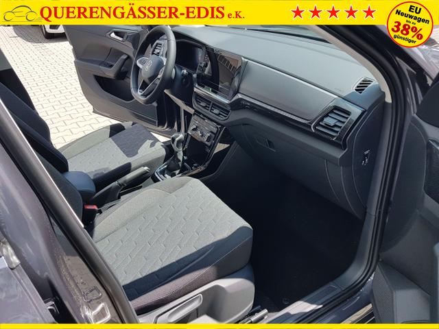 Volkswagen / T-Cross / Grau / People Limited / / Rauchgrau Metallic, AHK, Beispielbilder, ggf. teilweise mit Sonderausstattung