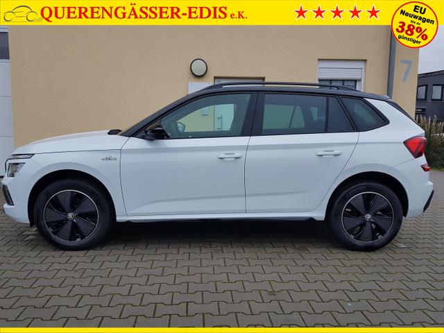 Skoda / Kamiq / Wei&szlig; / Monte Carlo AHK / / , Beispielbilder, ggf. teilweise mit Sonderausstattung